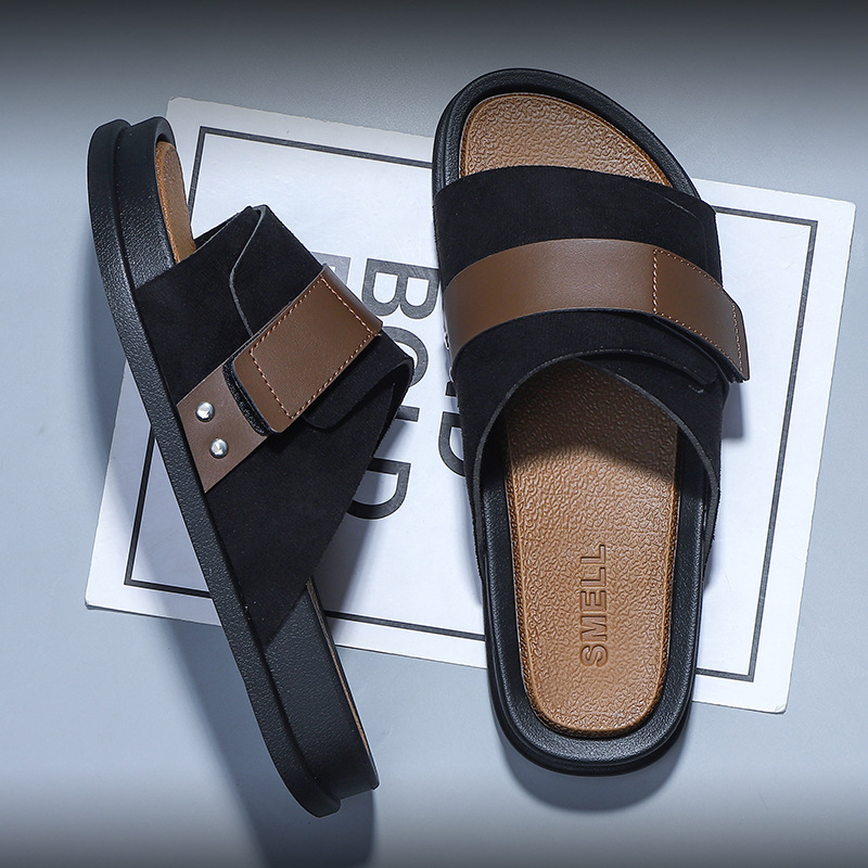 Home Bathroom Trends - Summer men's slippers Korean version trend