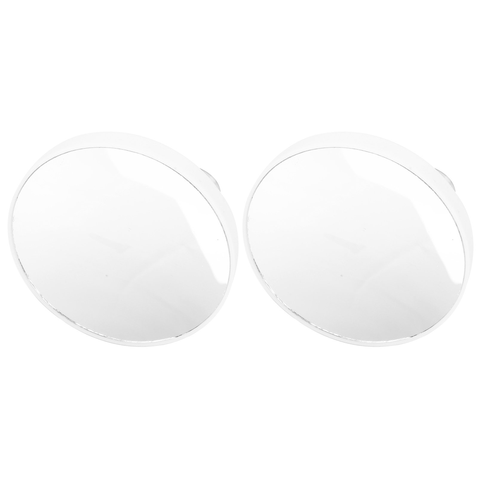 Shaving Mirror Suction - 2Pcs Chic Magnifying Makeup Mirror 15X