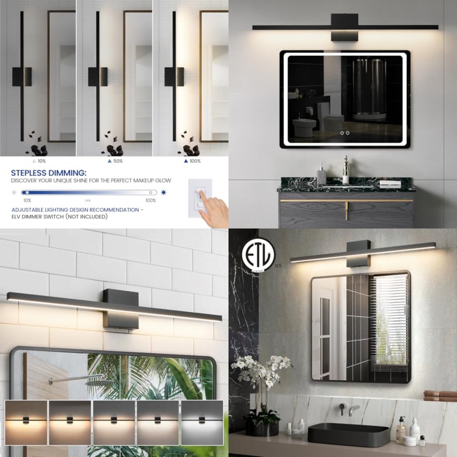 Bathroom Mirror Led - LED Vanity Light for Bathroom, 5CCT