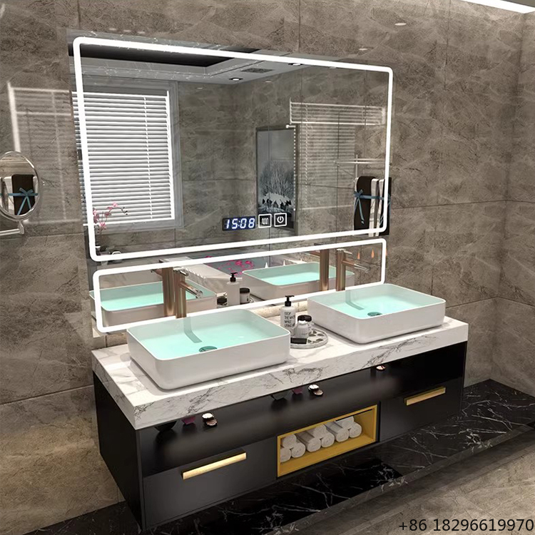 Bathroom Mirror Led - Luxury Large LED Backlit Smart Bathroom