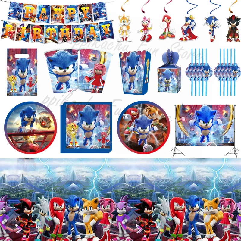 Home Goods Bathroom - New HOT Shadow Hedgehog Party Decorations