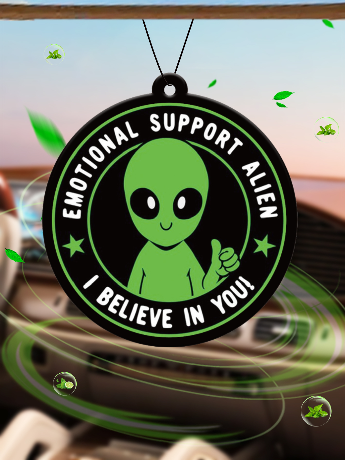 Home Bathroom Vent - Emotional Support Alien Alien Scented Bahamian