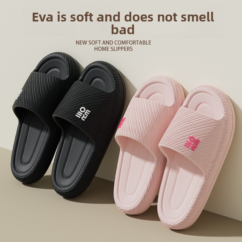 Home Office Bathroom - New women's slippers non-slip and deodorant