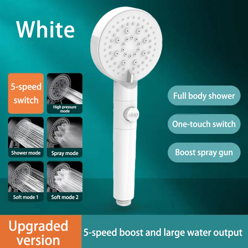 Home Office Bathroom - Pressure Boosting Shower Head Set Home