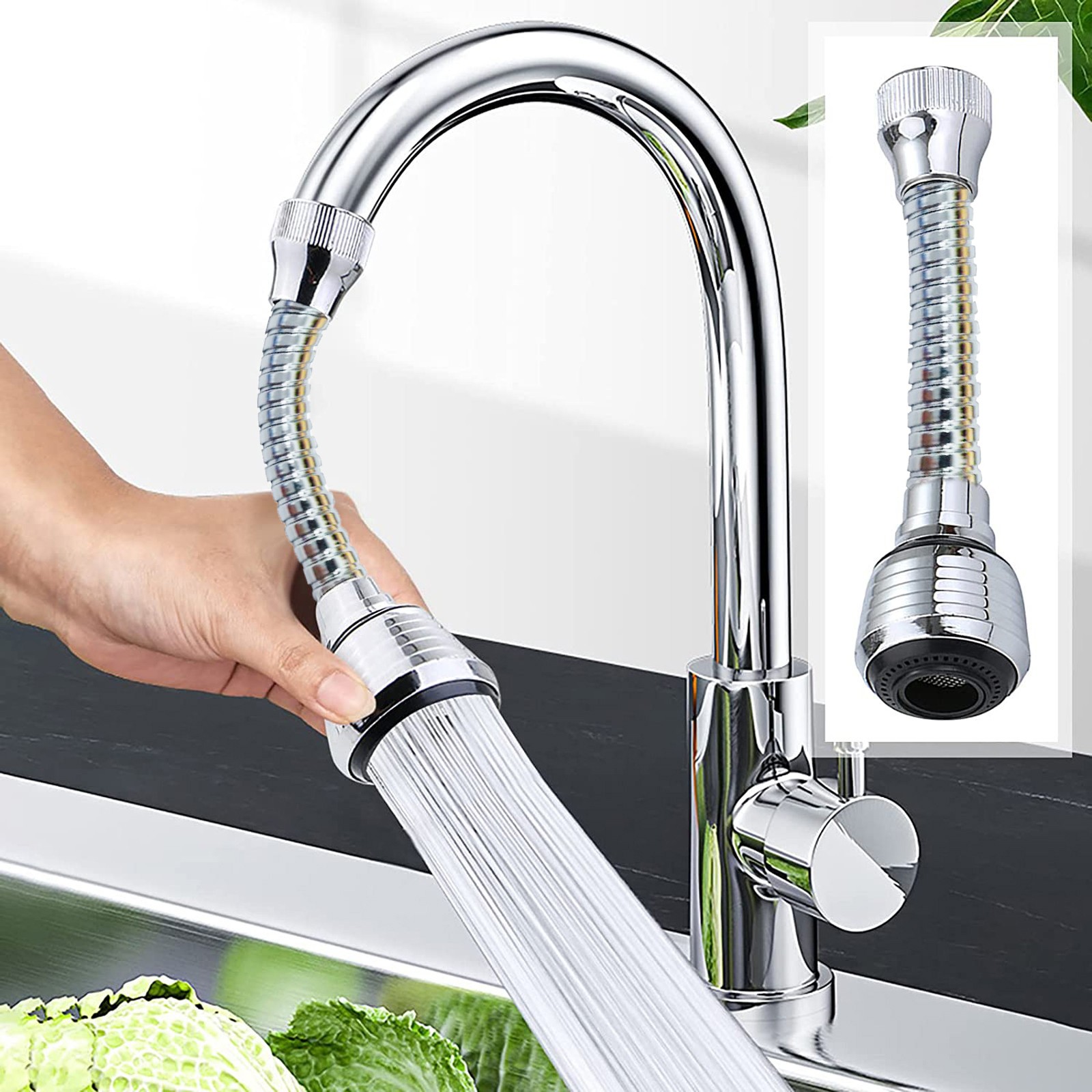 Metal Sink Faucet Sprayer With - Home Bathroom Water Filter บทวิจารณ์และราคา