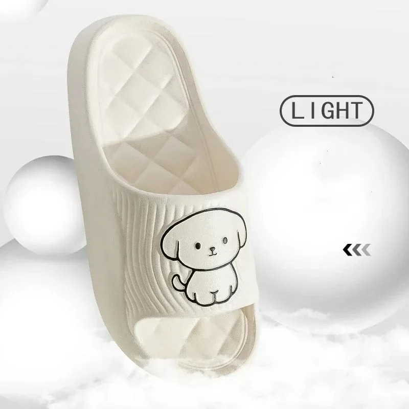Cute Carton Slippers Bathroom  - Home Bathroom Size บทวิจารณ์และราคา