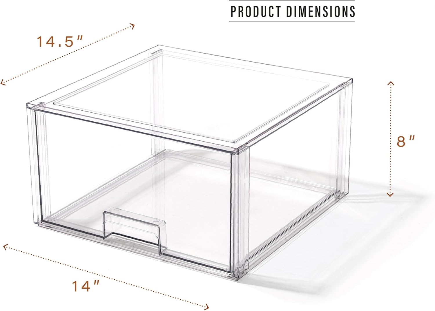 Stackable Clear Storage Drawer - Home Bathroom Images บทวิจารณ์และราคา