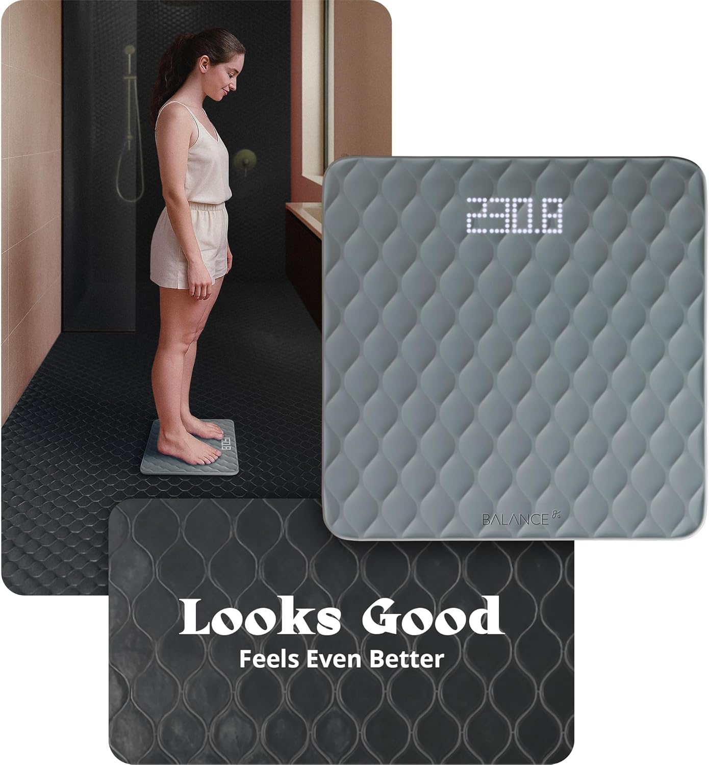 Bathroom Scale With Non-Slip S - Home Bathroom Images บทวิจารณ์และราคา