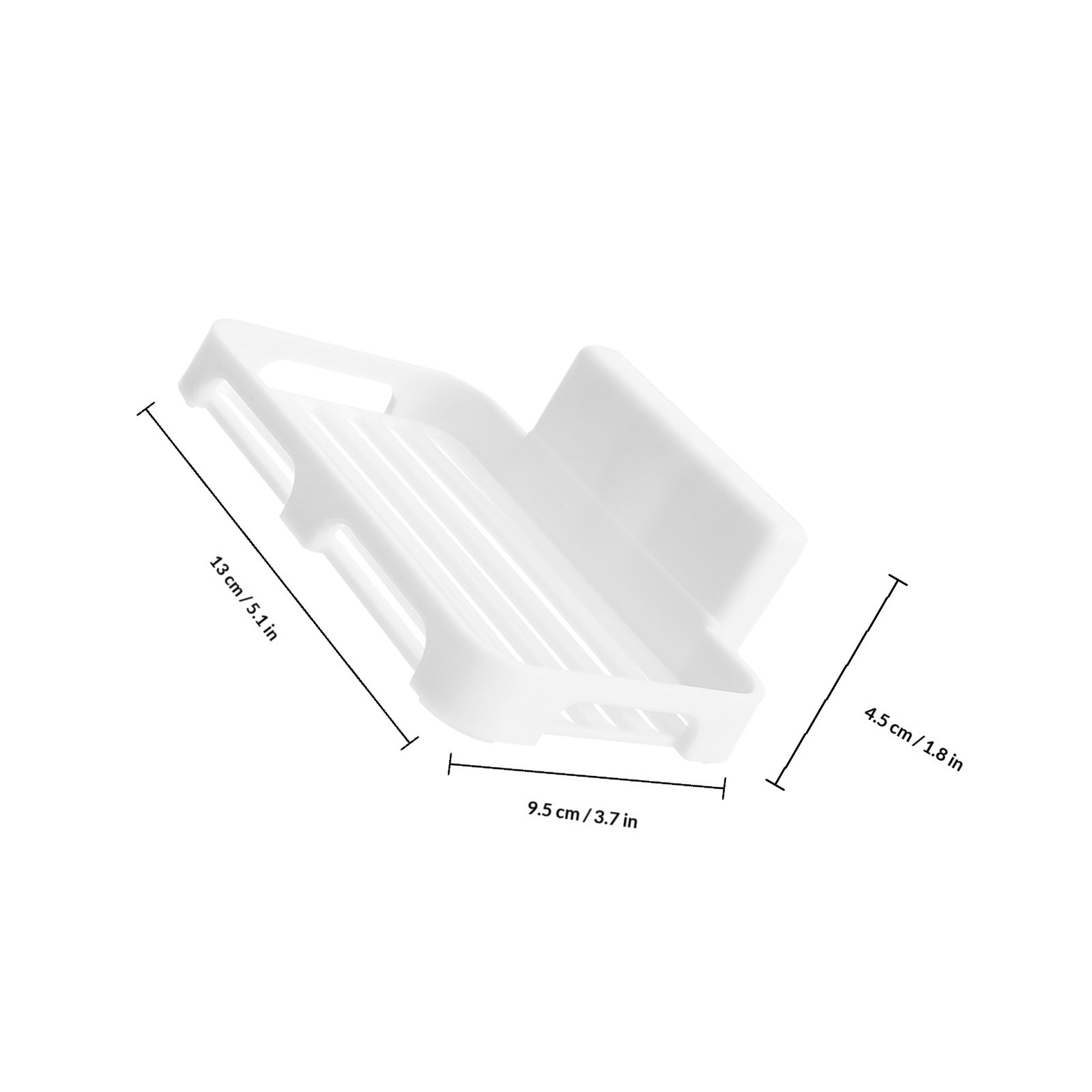 3Pcs Soap Rack Storage Tray Pu - Home Bathroom Organizer บทวิจารณ์และราคา