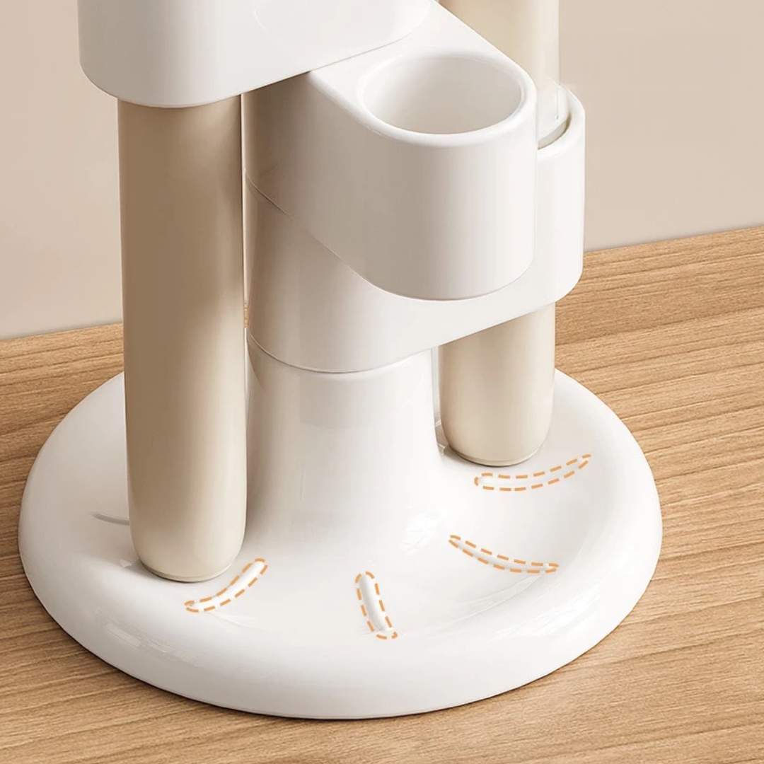 1pcs Rotating Toothbrush Holde - Home Bathroom Organizer บทวิจารณ์และราคา