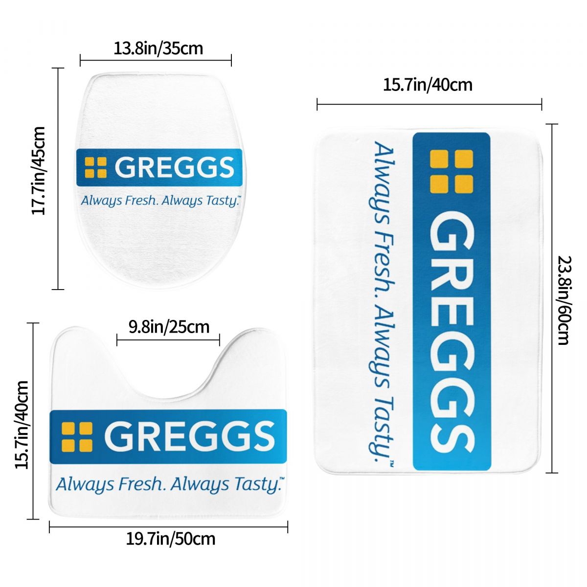Trending Greggs Logo (13) 3 Pc - Home Bathroom Trends บทวิจารณ์และราคา