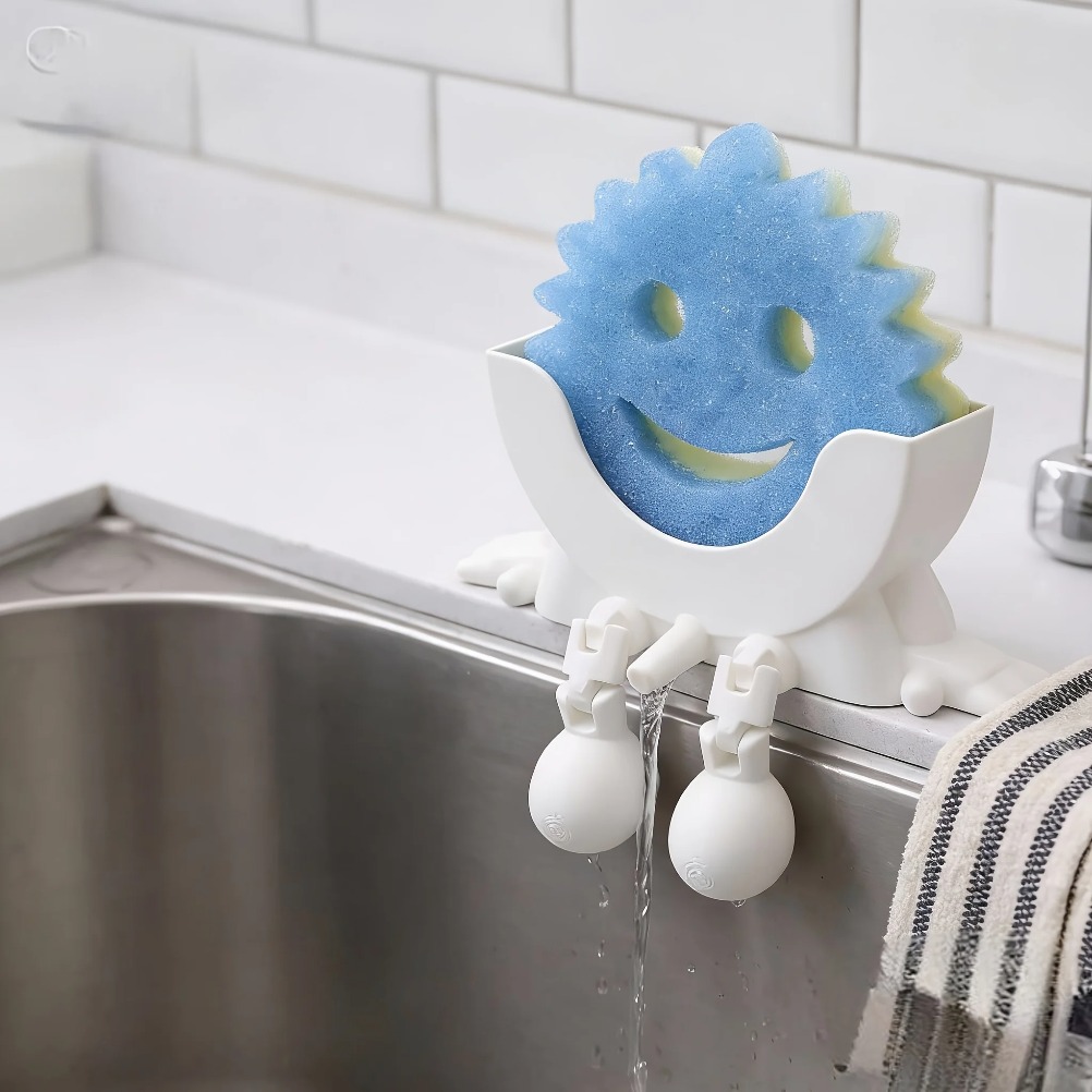Drainable Soap & Sponge Holder - Home Bathroom Organizer บทวิจารณ์และราคา