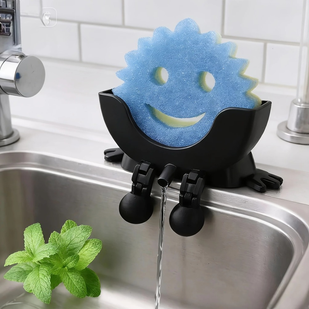 Drainable Soap & Sponge Holder - Home Bathroom Organizer บทวิจารณ์และราคา