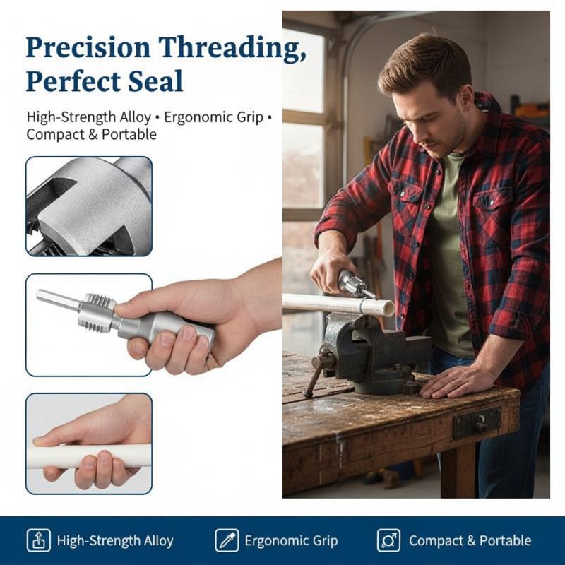 PVC Pipe Thread Cutting Tool K - Home Bathroom Remodel Diy บทวิจารณ์และราคา