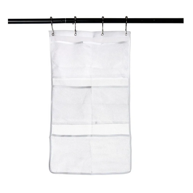 1 Set 6Packet Quick Dry Mesh P - Shower Curtain Liner บทวิจารณ์และราคา