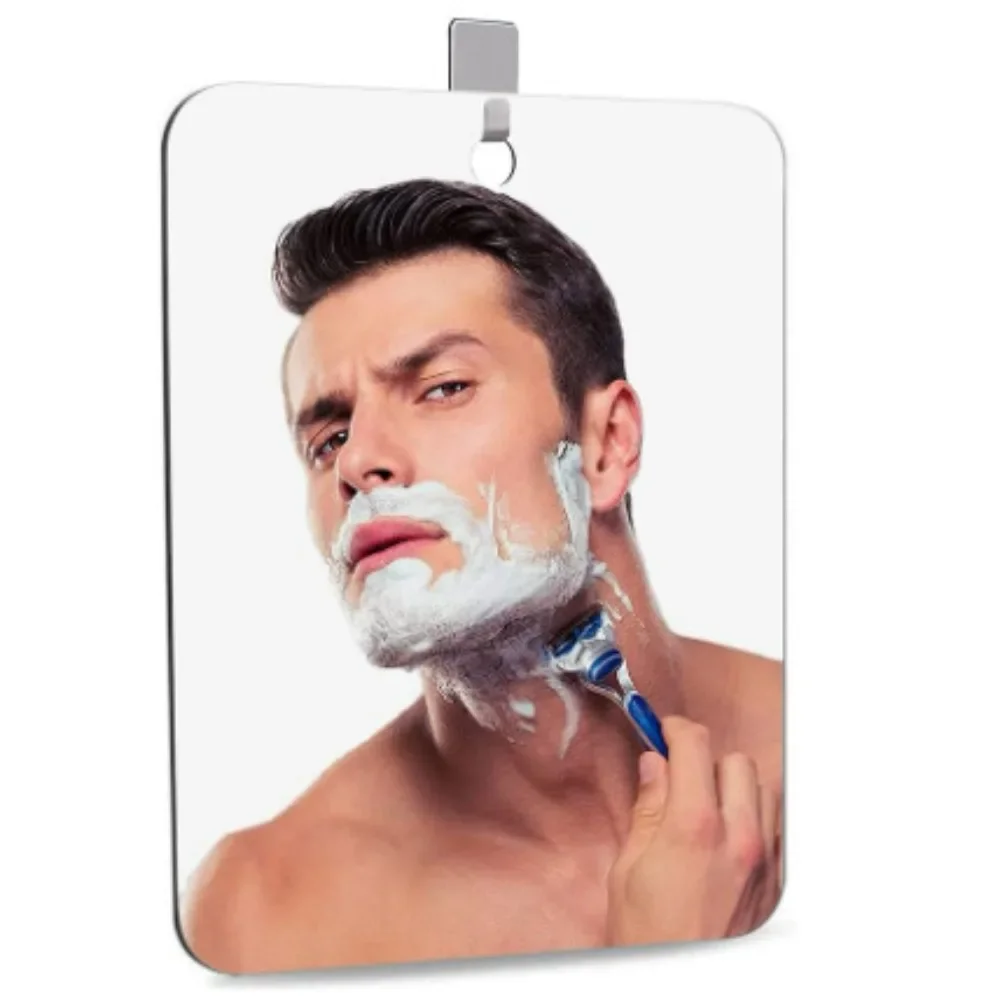 New 1pcs Acrylic Mirror With W - Shaving Mirror Suction บทวิจารณ์และราคา