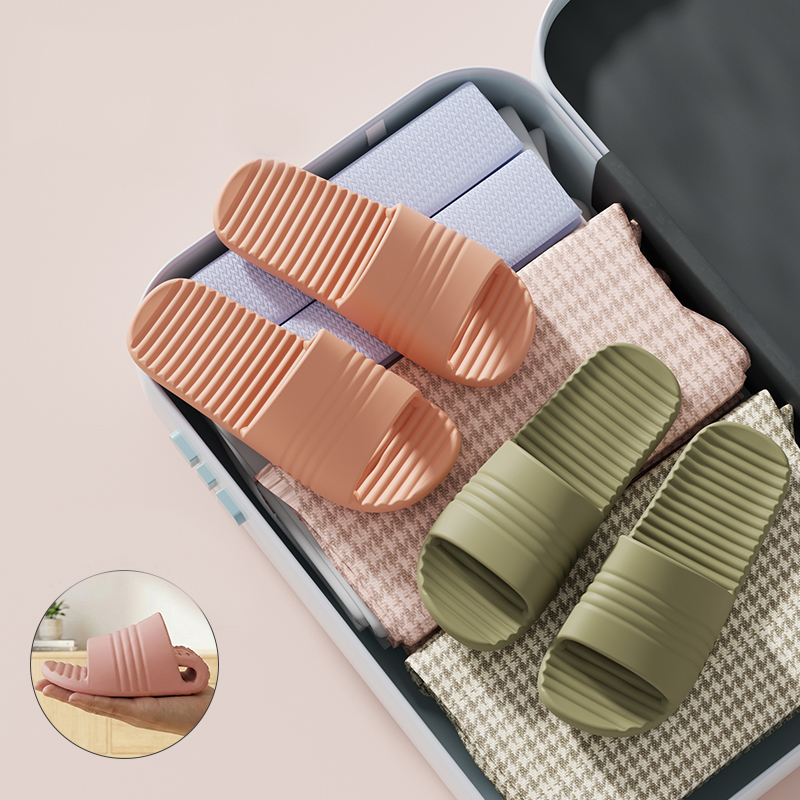 Foldable Travel Slippers Unise - Home Outdoor Bathroom บทวิจารณ์และราคา