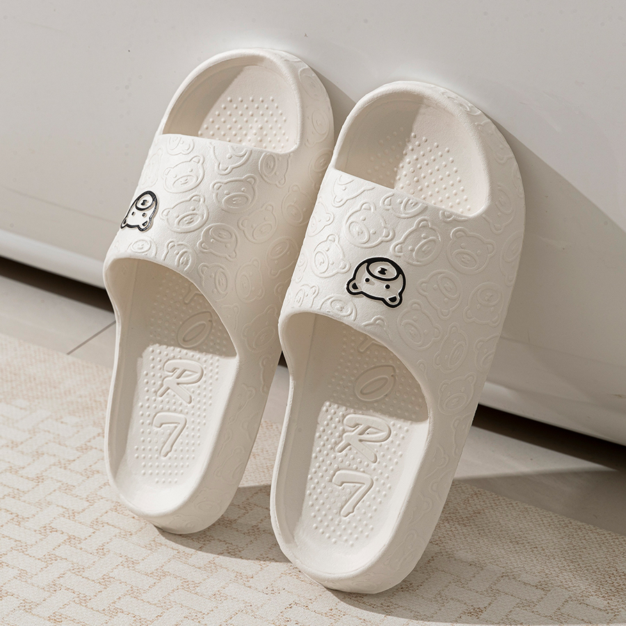 Printting Cute Bear Women Slip - Home Bathroom Size บทวิจารณ์และราคา