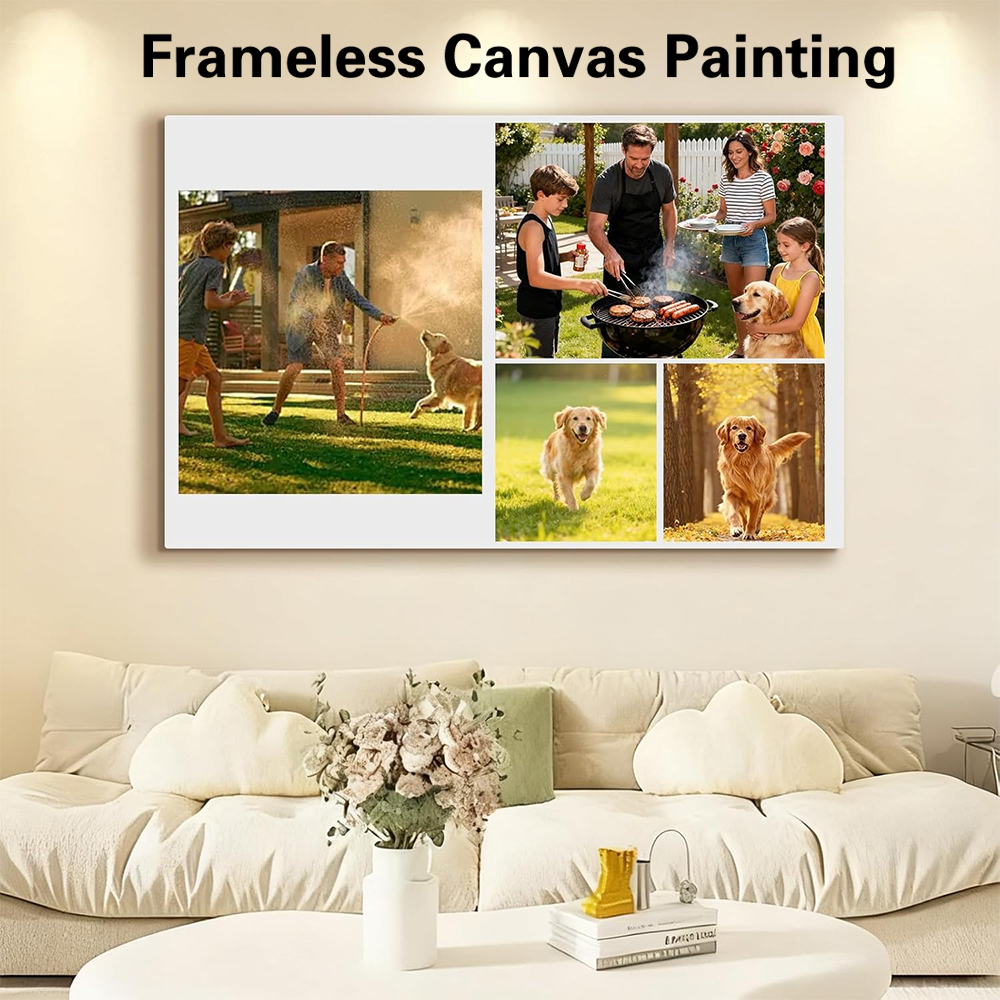 1pc Frameless Personalize Cust - Home Bathroom Wall Art บทวิจารณ์และราคา