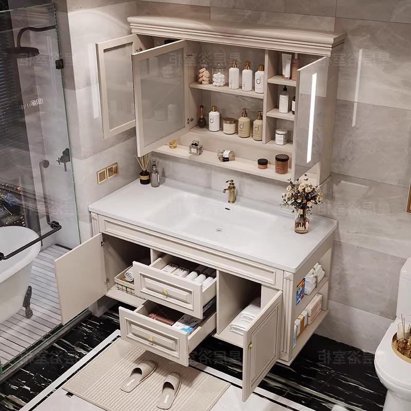 Drawers Paper Cupboard Organiz - Home Bathroom Partition Wall บทวิจารณ์และราคา