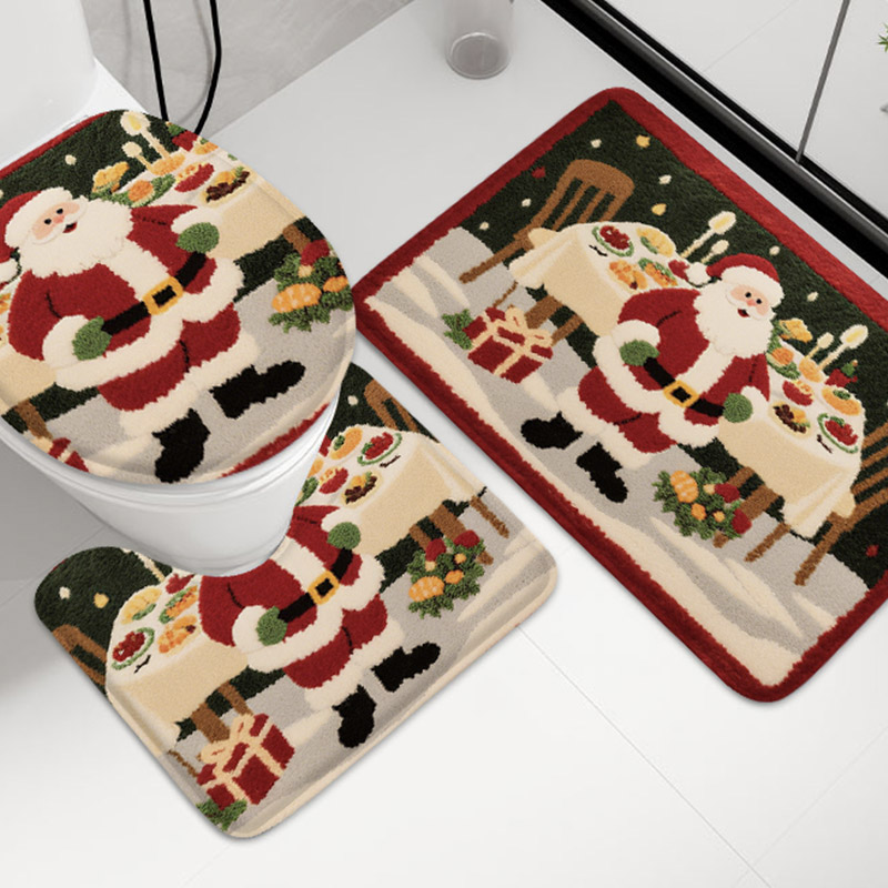 3pcs cartoon image flannel car - Home Bathroom Images บทวิจารณ์และราคา