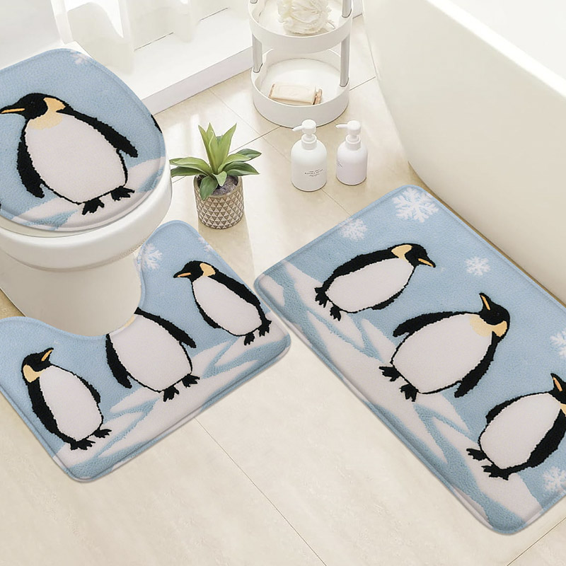 3pcs cartoon image flannel car - Home Bathroom Images บทวิจารณ์และราคา