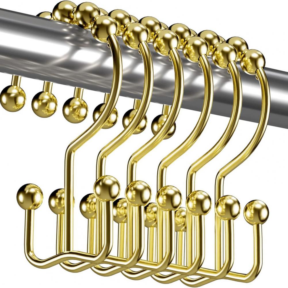 12pc Metal Shower Curtain Ring - Shower Curtain Liner บทวิจารณ์และราคา