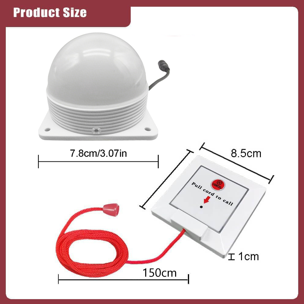 Electronic Wireles Nurse Call  - Home Bathroom Called บทวิจารณ์และราคา