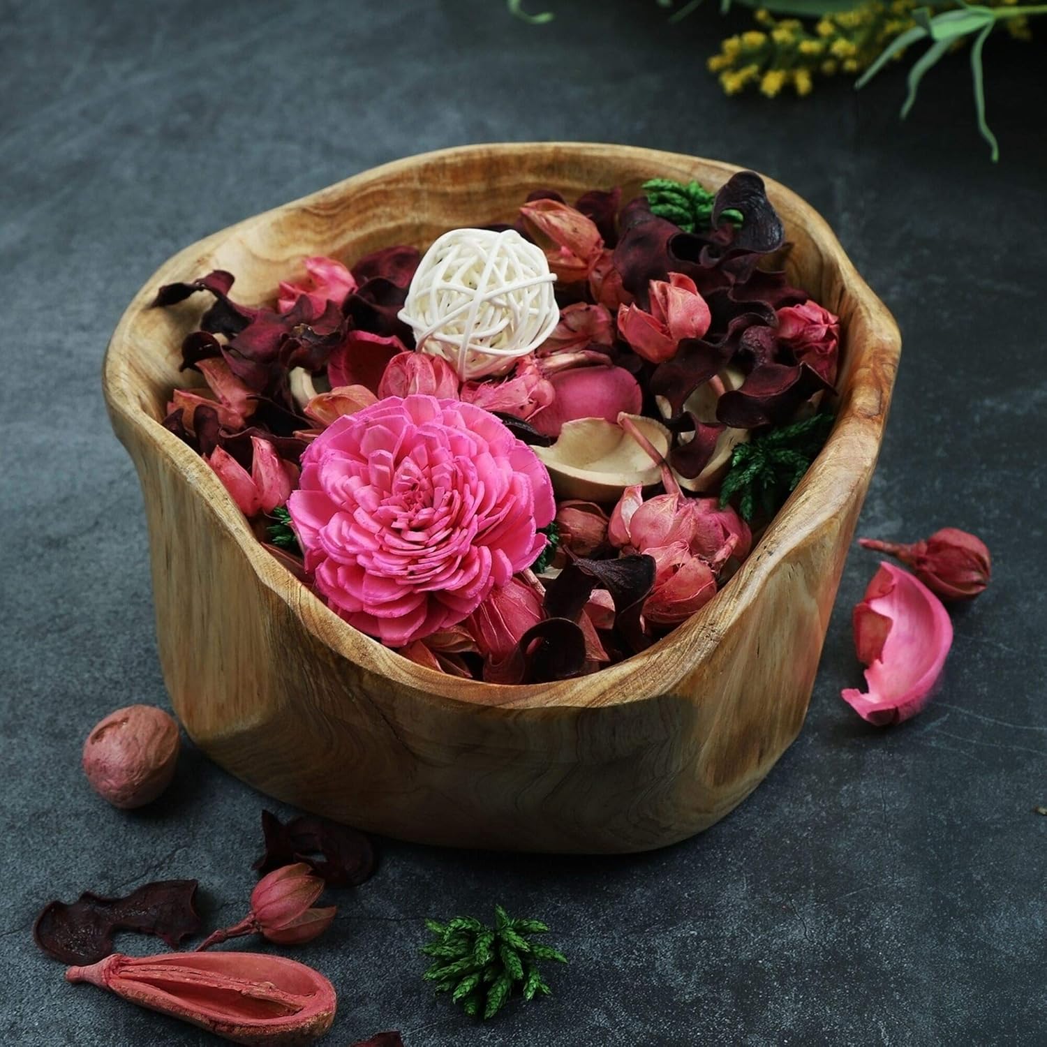Rose Scented Potpourri Bowl Fi - Home Bathroom Images บทวิจารณ์และราคา
