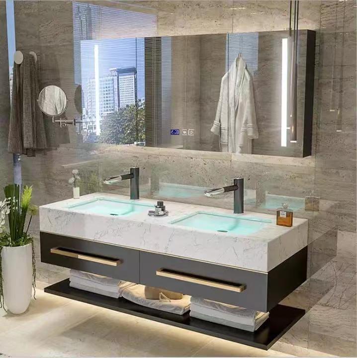 Luxury Large LED Backlit Smart - Bathroom Mirror Led บทวิจารณ์และราคา