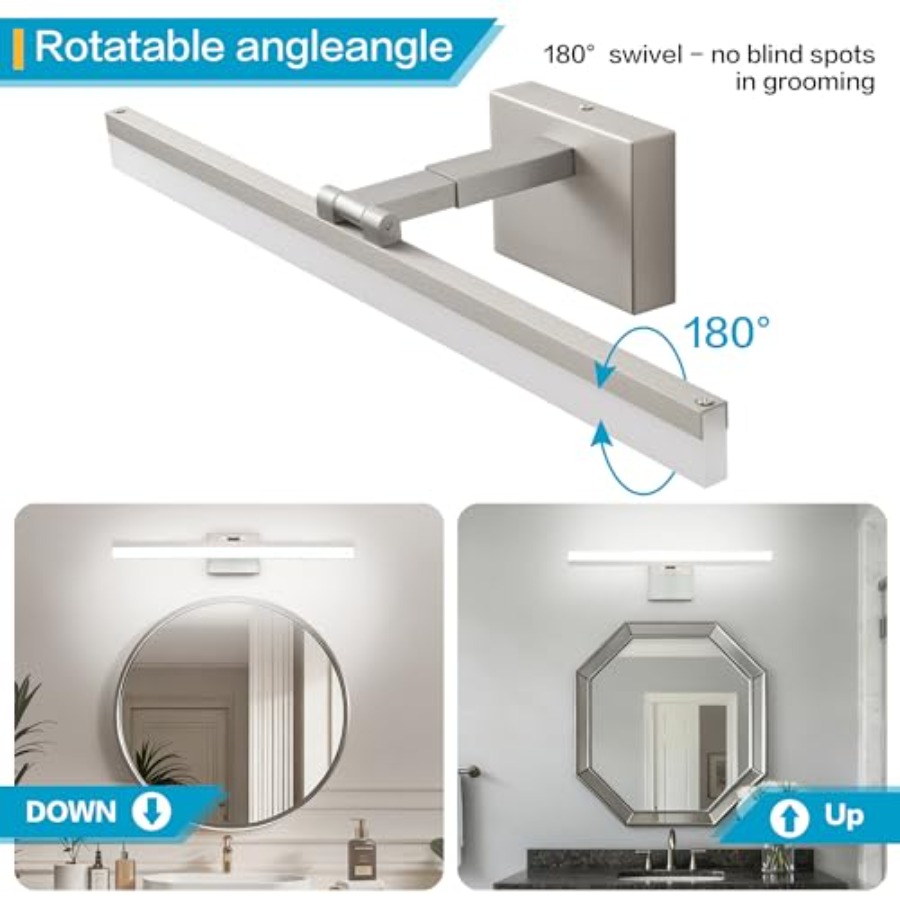 LED Vanity Lights Fixtures - 2 - Bathroom Mirror Led บทวิจารณ์และราคา