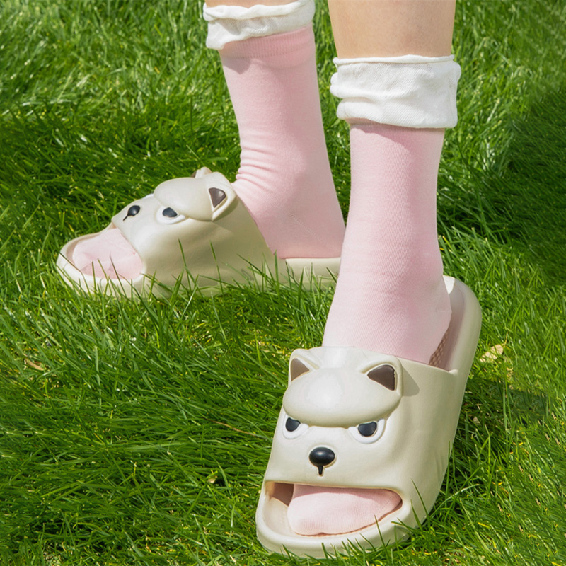 Cartoon Cute Dog Eva Soft Sole - Home Bathroom Size บทวิจารณ์และราคา