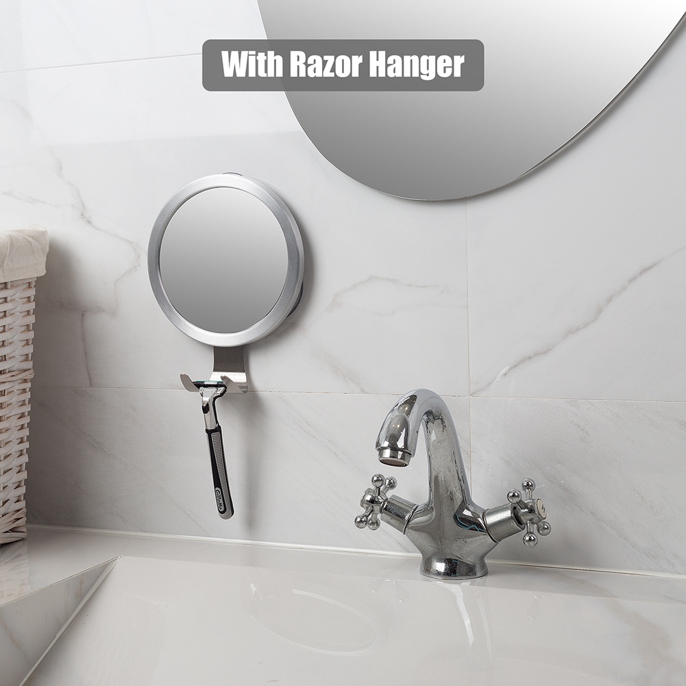 AEE3-1 Piece Portable Shower S - Shaving Mirror Suction บทวิจารณ์และราคา
