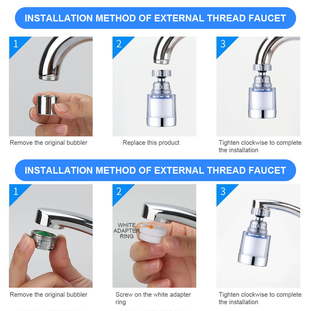 Faucet Filter Elements Water P - Home Bathroom Water Filter บทวิจารณ์และราคา