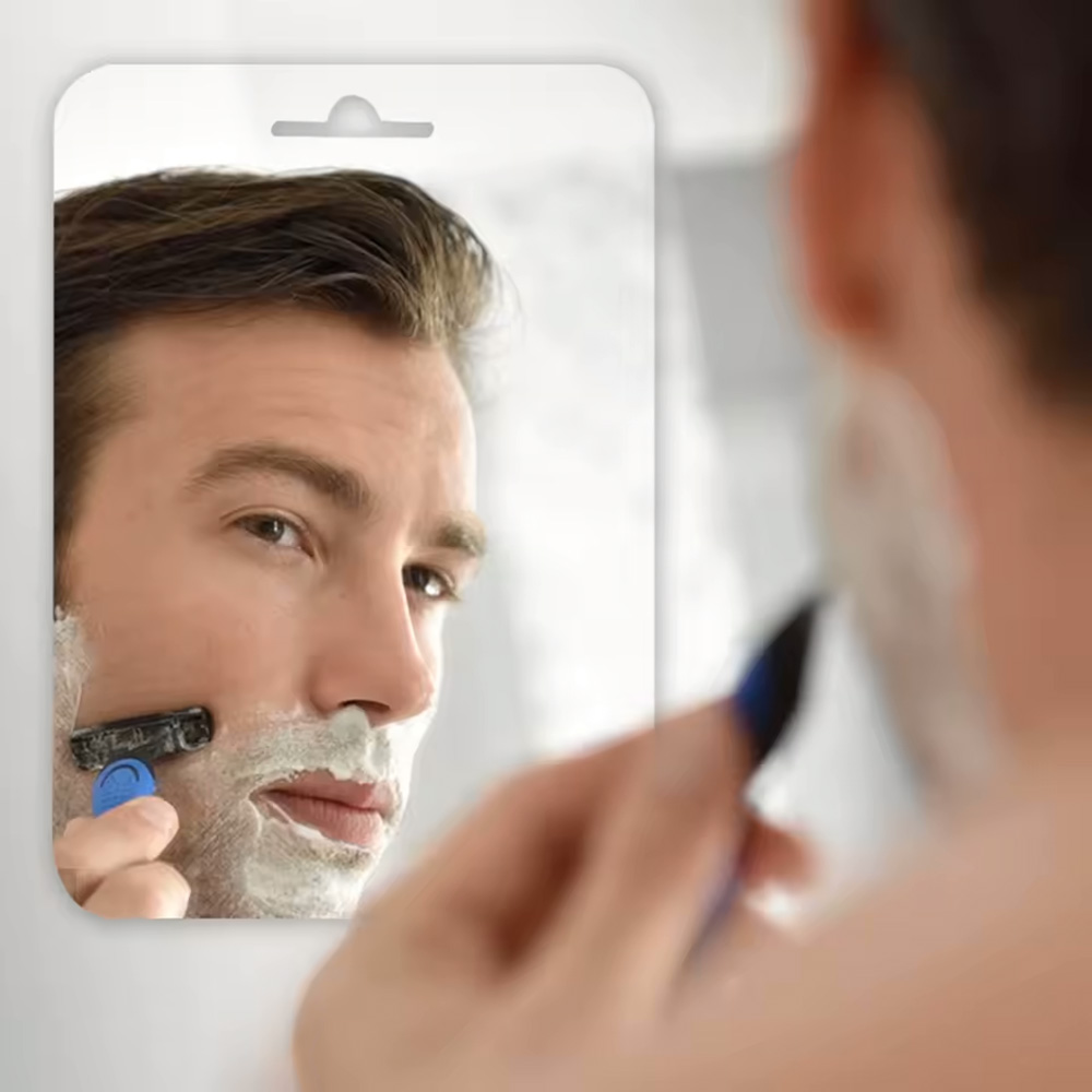 Acrylic Mirror With Wall Sucti - Shaving Mirror Suction บทวิจารณ์และราคา