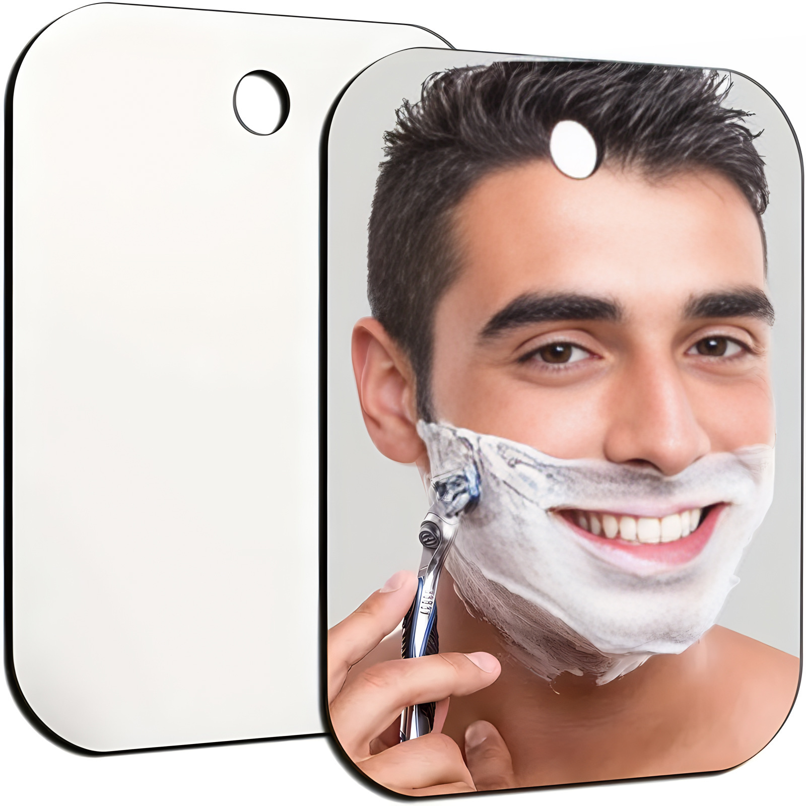 Acrylic Mirror With Wall Sucti - Shaving Mirror Suction บทวิจารณ์และราคา