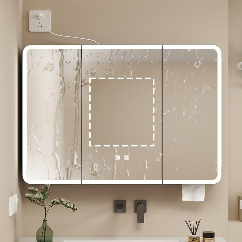 LED Smart Bathroom Mirror Cabi - Bathroom Mirror Led บทวิจารณ์และราคา
