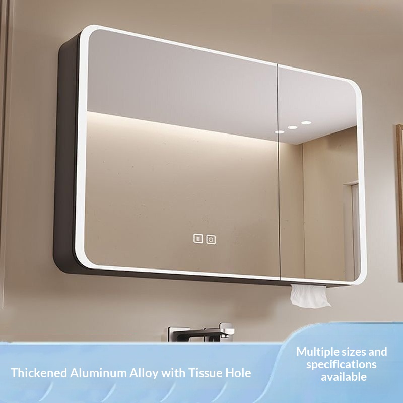 LED Smart Bathroom Mirror Cabi - Bathroom Mirror Led บทวิจารณ์และราคา