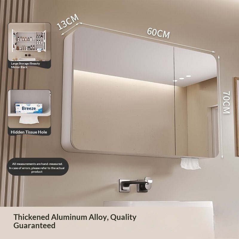 LED Smart Bathroom Mirror Cabi - Bathroom Mirror Led บทวิจารณ์และราคา