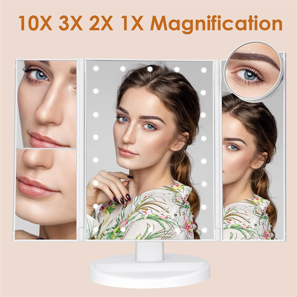 Bathroom Folding Makeup Mirror - Bathroom Mirror Led บทวิจารณ์และราคา