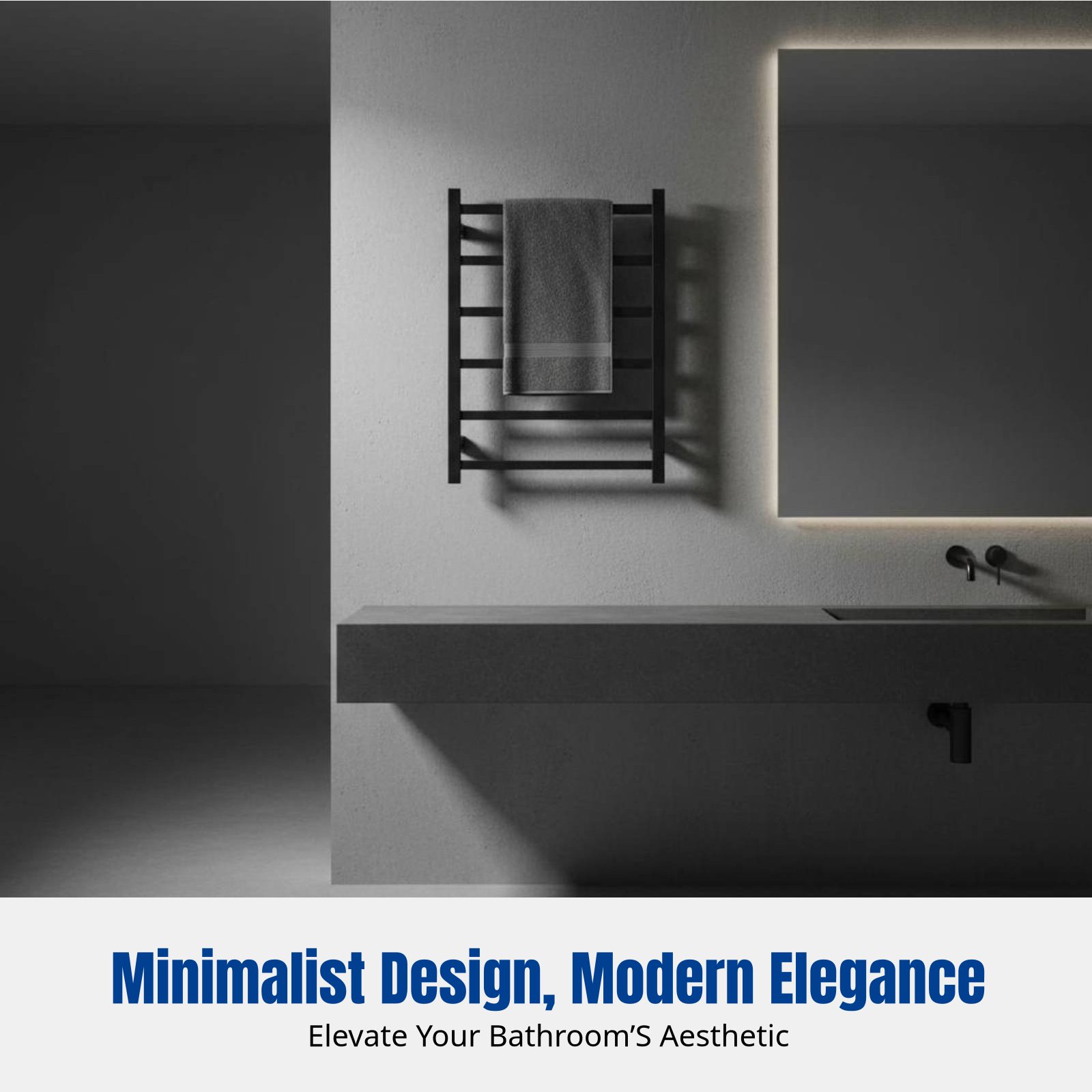 Smart Electric Towel Rack, Hea - Home Bathroom บทวิจารณ์และราคา