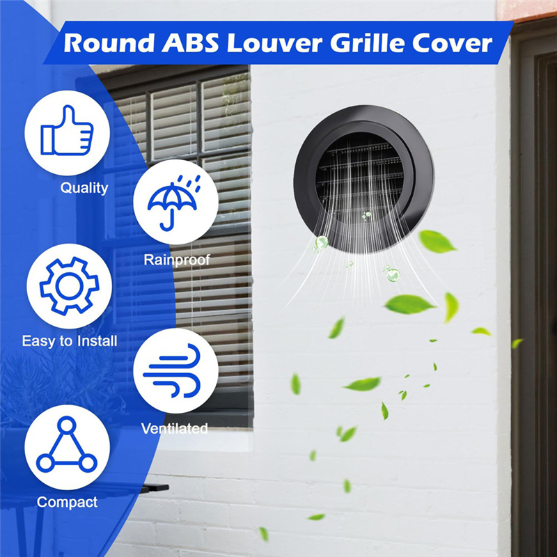 Round Soffit Vent Cover 4 Inch - Home Bathroom Vent บทวิจารณ์และราคา
