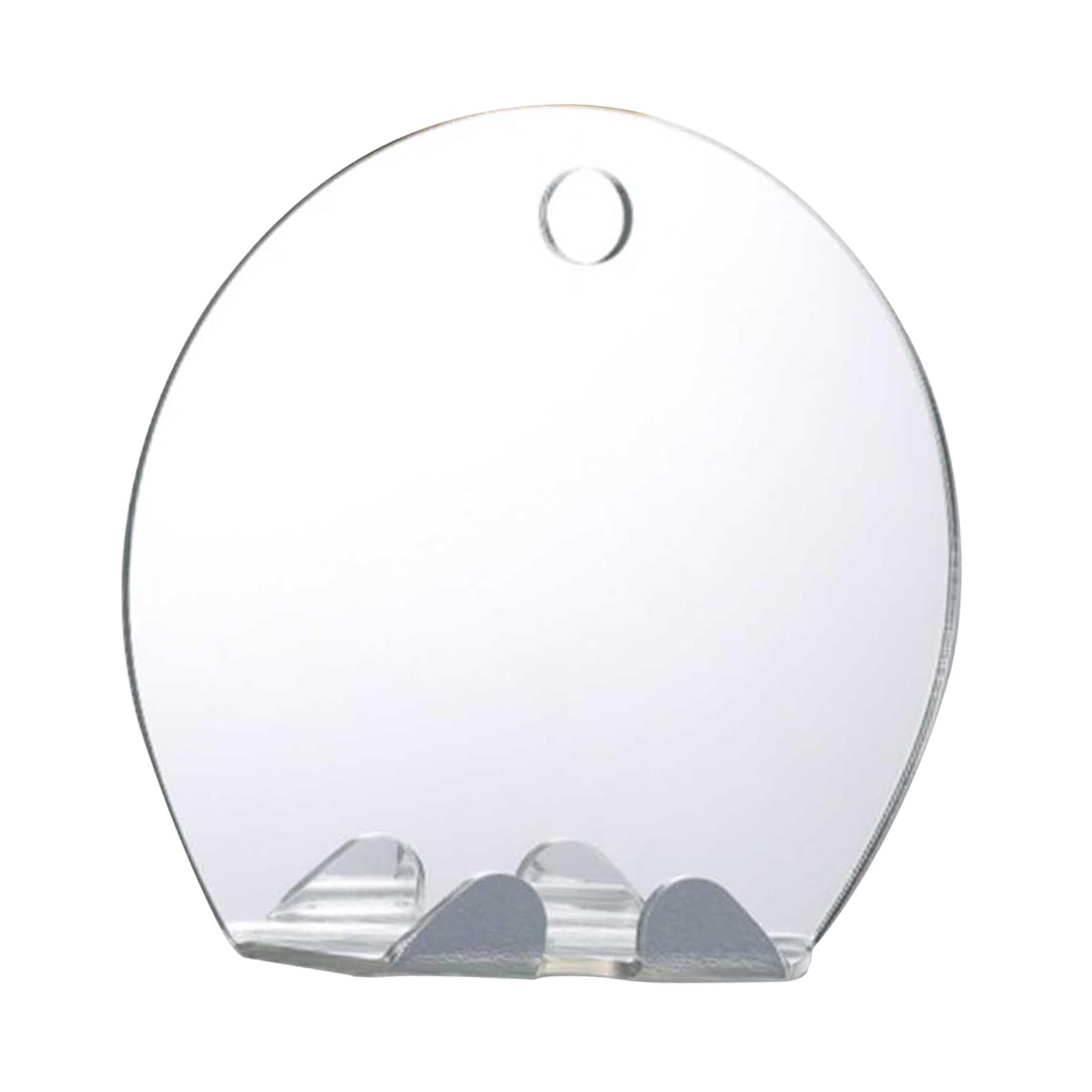 Unbreakable Portable Anti-Fog  - Shaving Mirror Suction บทวิจารณ์และราคา