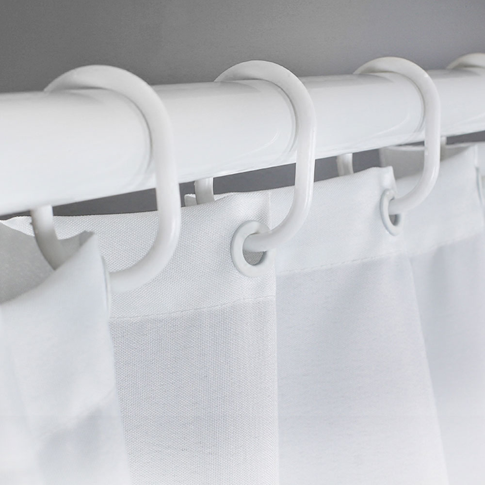 Navy Blue Shower Curtain Strip - Shower Curtain Liner บทวิจารณ์และราคา