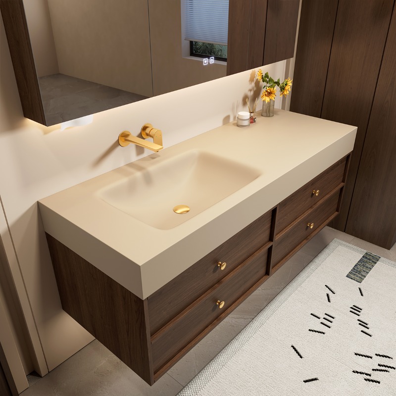 Modern Luxury Bathroom Cabinet - Home Bathroom Partition Wall บทวิจารณ์และราคา