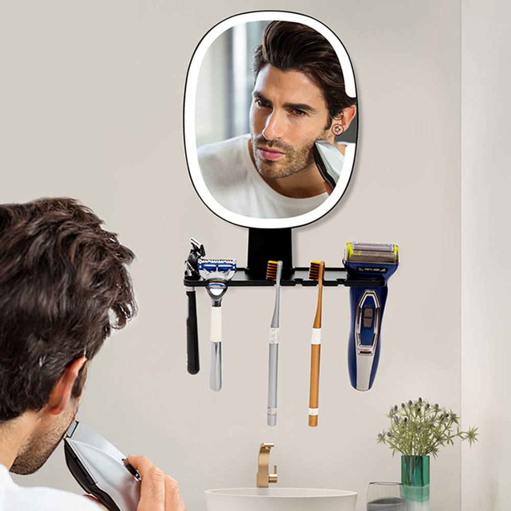 LED Shower Mirror Fogless for  - Shaving Mirror Suction บทวิจารณ์และราคา