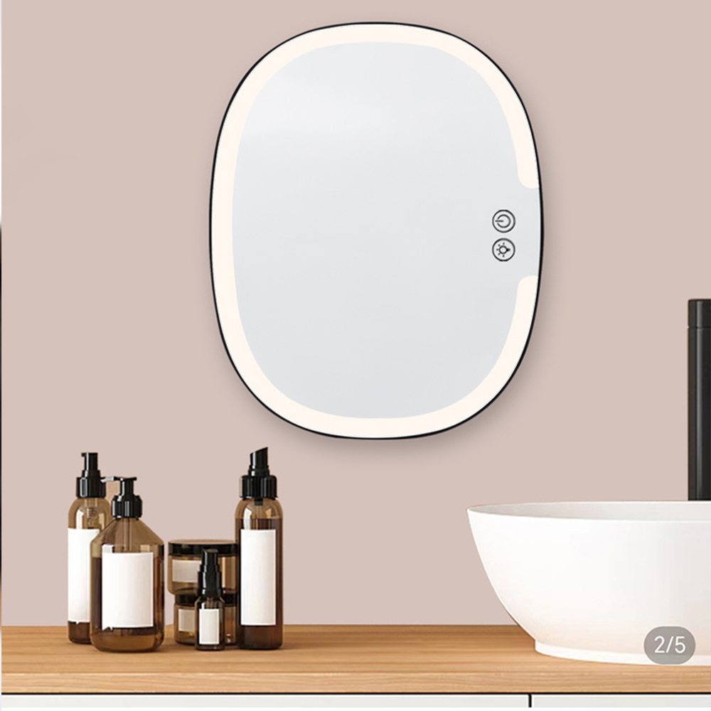 LED Shower Mirror Fogless for  - Shaving Mirror Suction บทวิจารณ์และราคา