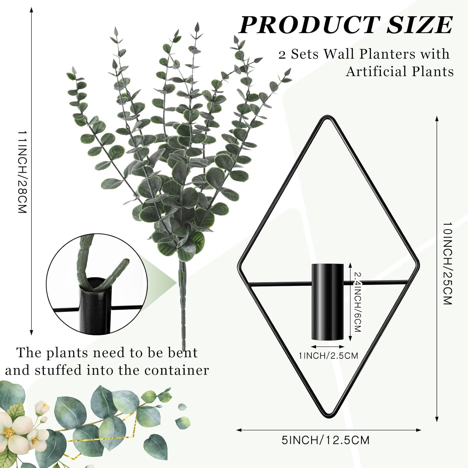 4 Pcs Geometric Hanging Plante - Home Bathroom Images บทวิจารณ์และราคา