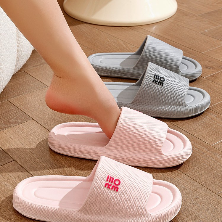 New women's slippers non-slip  - Home Office Bathroom บทวิจารณ์และราคา