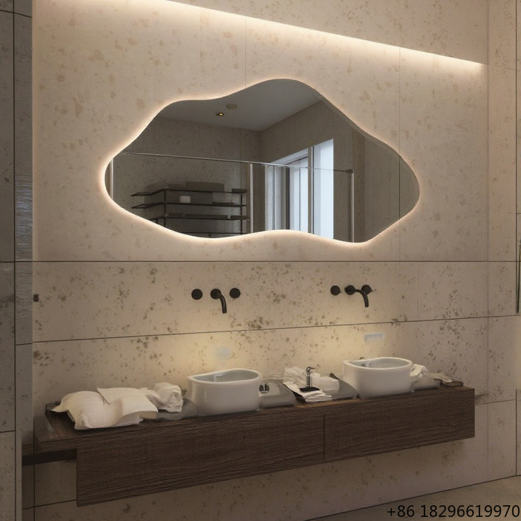Irregular Touch LED Bathroom B - Bathroom Mirror Led บทวิจารณ์และราคา